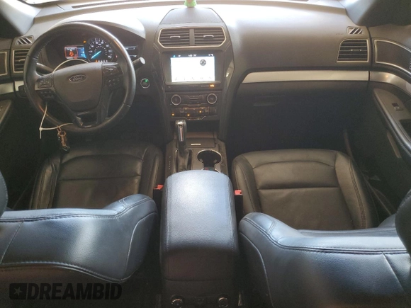 2017 Ford Explorer XLT with VIN 1FM5K7DH2HGD11257, listed as a Copart auction lot 50659045 with 88,409 mi miles and Salvage Title. Bid and sale history available at DreamBid. Image 8.
