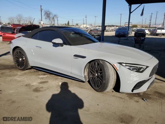 2023 Mercedes-Benz SL with VIN W1KVK5AB1PF016251, listed as a Copart auction lot 41830645 with NaN miles and Salvage Title. Bid and sale history available at carsss.com. Image 4.