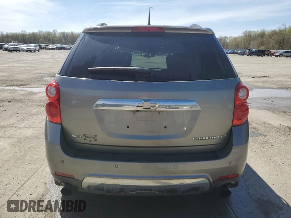 2012 Chevrolet Equinox LTZ with VIN 2GNFLGE51C6263521, listed as a Copart auction lot 54186885 with 161,840 mi miles and Salvage Title. Bid and sale history available at carsss.com. Image 6.