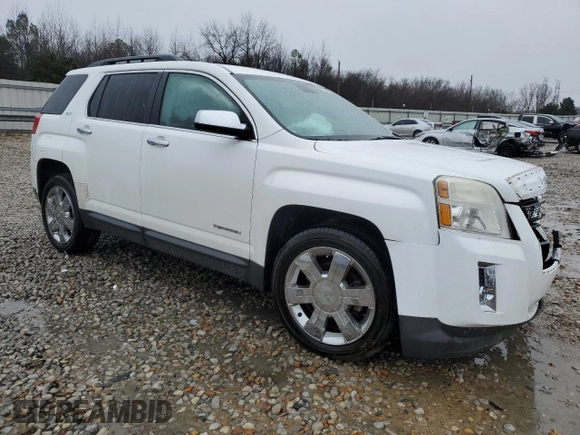 2012 GMC Terrain SLT-1 with VIN 2GKFLUE50C6345655, listed as a Copart auction lot 45092035 with 129,408 mi miles and Salvage Title. Bid and sale history available at carsss.com. Image 4.