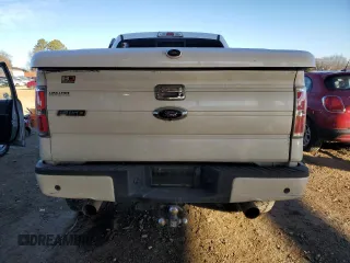 2013 Ford F-150 XLT with VIN 1FTFW1E64DFD34725, listed as a Copart auction lot 88887445 with 158,439 mi miles and Salvage Title. Bid and sale history available at carsss.com. Image 6.