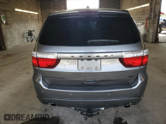 2011 Dodge Durango R/T with VIN 1D4SD6GT6BC682161, listed as a Copart auction lot 75722354 with 130,240 mi miles and Salvage Title. Bid and sale history available at carsss.com. Image 6.