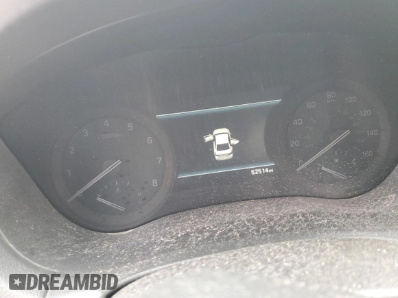 2018 Genesis G80 Ultimate with VIN KMHGN4JF7JU216279, listed as a Copart auction lot 42200505 with 52,514 mi miles and Salvage Title. Bid and sale history available at DreamBid. Image 9.
