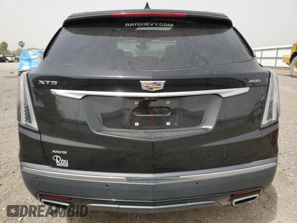 2020 Cadillac XT5 Sport AWD with VIN 1GYKNGRS7LZ189862, listed as a Copart auction lot 48987525 with 67,623 mi miles and Salvage title. Bid and sale history available at DreamBid. Image 6.