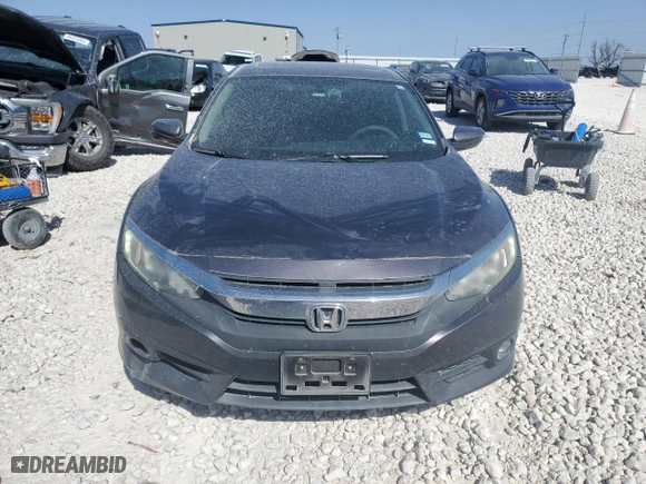 2016 Honda Civic Sedan EX-T with VIN 19XFC1F31GE216059, listed as a Copart auction lot 49628485 with 106,312 mi miles and Salvage Title. Bid and sale history available at carsss.com. Image 5.