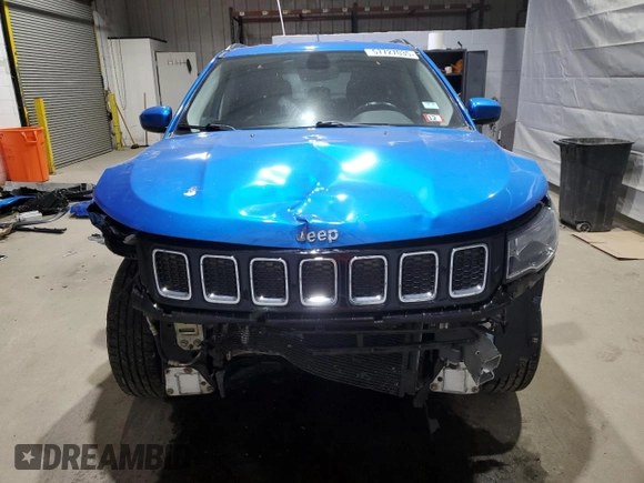 2019 Jeep Compass Latitude с VIN 3C4NJDBB0KT594099, выставлен на аукционе Copart как лот 57727035 с пробегом 38 385 миль миль и Списание • Salvage title. История ставок и продаж доступна на DreamBid. Изображение 5.
