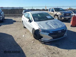 2019 Hyundai Elantra SE with VIN KMHD74LF4KU833263, listed as a IAAI auction lot 41475594 with Not Provided miles and . Bid and sale history available at DreamBid. Image 1.
