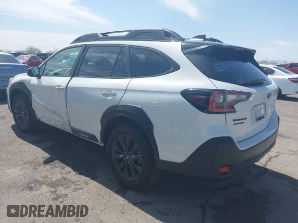 2024 Subaru Outback Onyx with VIN 4S4BTALC3R3279799, listed as a IAAI auction lot 42392450 with 18,856 mi miles and . Bid and sale history available at DreamBid. Image 3.