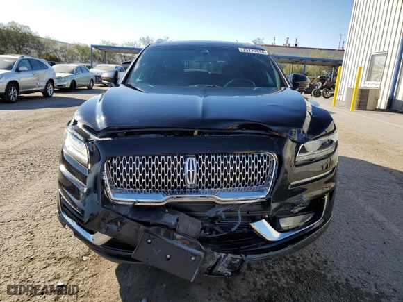 2019 Lincoln Nautilus Reserve with VIN 2LMPJ6LP7KBL51285, listed as a Copart auction lot 75770414 with 48,251 mi miles and Salvage Title. Bid and sale history available at carsss.com. Image 5.