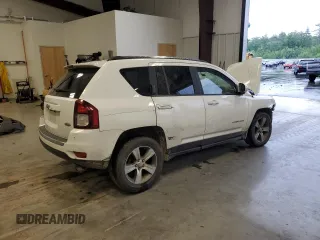 2017 Jeep Compass Latitude with VIN 1C4NJDEB8HD129242, listed as a Copart auction lot 60695395 with 89,050 mi miles and Non repairable. Bid and sale history available at DreamBid. Image 3.