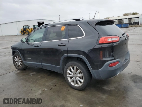 2016 Jeep Cherokee Limited with VIN 1C4PJLDB6GW362088, listed as a Copart auction lot 82059314 with 183,161 mi miles and Clean Title. Bid and sale history available at carsss.com. Image 2.