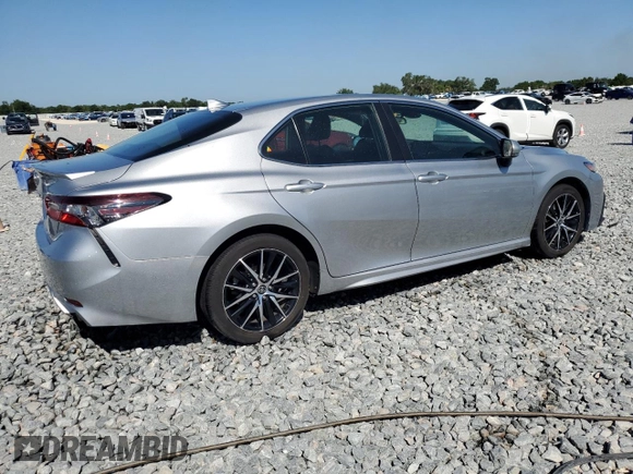 2023 Toyota Camry SE with VIN 4T1G11AK2PU733571, listed as a Copart auction lot 51314245 with 23,383 mi miles and Clean Title. Bid and sale history available at DreamBid. Image 3.