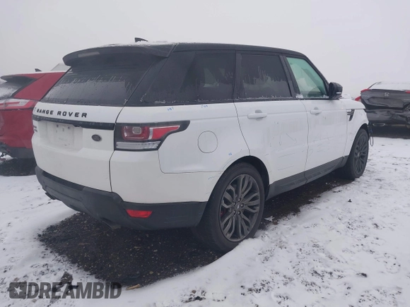 2017 Land Rover Range Rover Sport z VIN SALWR2FEXHA163574, wystawiony jako IAAI lot #41461885 z przebiegiem 106 688 mil mil oraz . Historia ofert i sprzedaży dostępna na DreamBid. Obrazek 4.