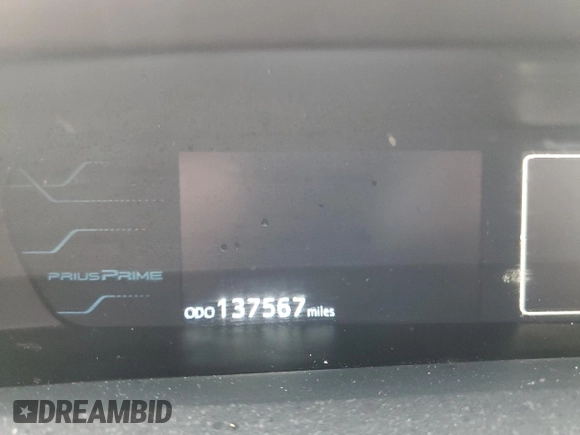 2017 Toyota Prius Plus with VIN JTDKARFP7H3044294, listed as a Copart auction lot 43511555 with 137,567 mi miles and Salvage Title. Bid and sale history available at DreamBid. Image 9.