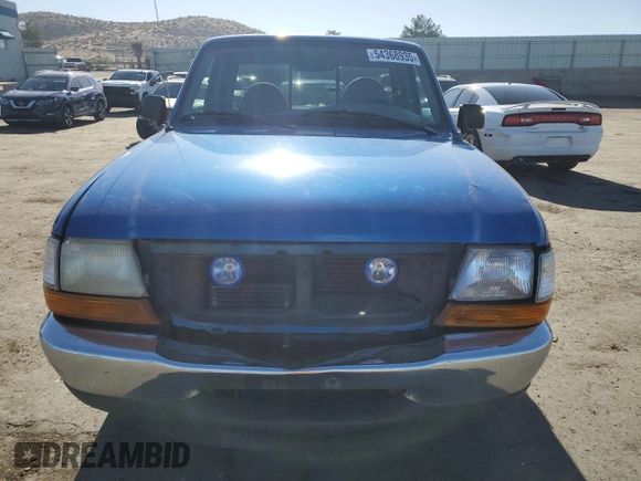 2000 Ford Ranger XL with VIN 1FTYR10V8YPB20951, listed as a Copart auction lot 54368935 with 223,899 mi miles and Clean Title. Bid and sale history available at carsss.com. Image 5.