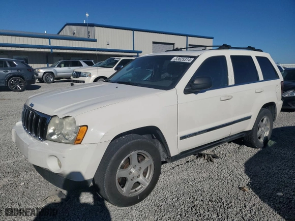 2006 Jeep Grand Cherokee Limited with VIN 1J4HS582X6C301019, listed as a Copart auction lot 83625314 with 185,480 mi miles and Salvage Title. Bid and sale history available at carsss.com. Image 1.