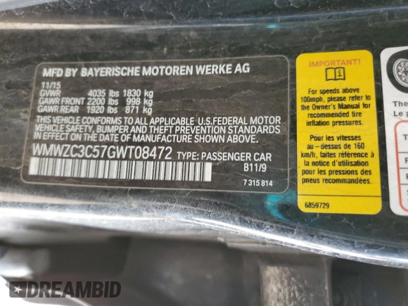 2016 MINI Countryman S z VIN WMWZC3C57GWT08472, wystawiony jako Copart lot #49286315 z przebiegiem 70 378 mil mil oraz Szkoda całkowita • Salvage title. Historia ofert i sprzedaży dostępna na DreamBid. Obrazek 15.