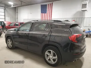 2018 GMC Terrain SLE with VIN 3GKALTEXXJL246257, listed as a Copart auction lot 48801545 with 126,531 mi miles and Salvage Title. Bid and sale history available at carsss.com. Image 2.