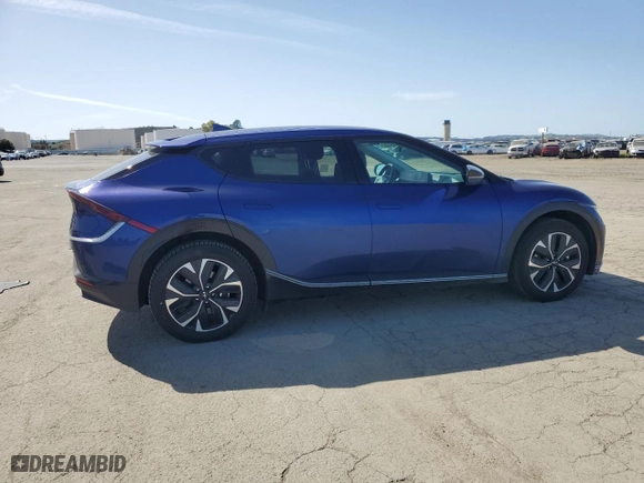 2023 Kia EV6 Wind with VIN KNDC34LA7P5150409, listed as a Copart auction lot 52458975 with 59,445 mi miles and Clean Title. Bid and sale history available at carsss.com. Image 3.