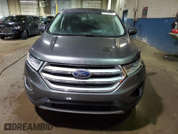 2017 Ford Edge SEL with VIN 2FMPK3J95HBC10431, listed as a Copart auction lot 51107355 with 107,767 mi miles and Clean Title. Bid and sale history available at carsss.com. Image 5.