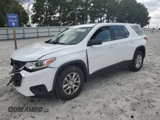 2018 Chevrolet Traverse LS with VIN 1GNERFKW2JJ194310, listed as a Copart auction lot 68701054 with 69,990 mi miles and Salvage Title. Bid and sale history available at carsss.com. Image 1.