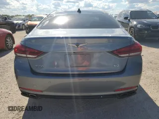 2017 Genesis G80 Ultimate with VIN KMHGN4JF2HU210173, listed as a Copart auction lot 70909284 with 45,928 mi miles and Salvage Title. Bid and sale history available at DreamBid. Image 6.