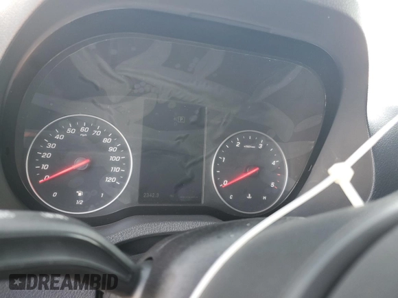2024 Mercedes-Benz Sprinter with VIN W1Z4NFHY4RP668167, listed as a Copart auction lot 69724604 with 2,342 mi miles and Salvage Title. Bid and sale history available at DreamBid. Image 9.
