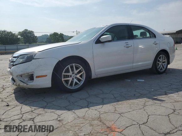 2012 Ford Fusion SEL with VIN 3FAHP0JG7CR428233, listed as a Copart auction lot 60446735 with 271,991 mi miles and Salvage title. Bid and sale history available at DreamBid. Image 1.