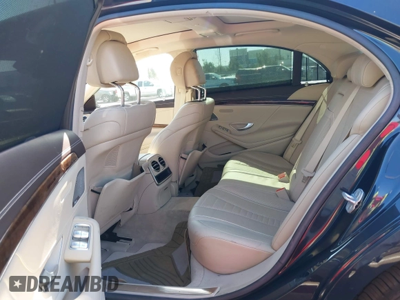 2015 Mercedes-Benz S 550e with VIN WDDUG6DB7FA104618, listed as a IAAI auction lot 41593622 with 59,127 mi miles and . Bid and sale history available at DreamBid. Image 8.