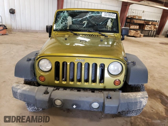 2008 Jeep Wrangler Unlimited X with VIN 1J4GA391X8L582895, listed as a Copart auction lot 53780455 with 253,251 mi miles and Clean Title. Bid and sale history available at carsss.com. Image 5.