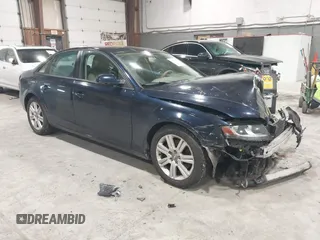 2010 Audi A4 2.0T Premium with VIN WAUBFAFL7AN038776, listed as a IAAI auction lot 41586188 with 114,923 mi miles. Bid and sale history available at carsss.com. Image 1.