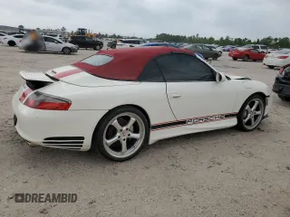 2000 Porsche 911 with VIN WP0CA2993YS650075, listed as a Copart auction lot 51613275 with 87,895 mi miles and Salvage Title. Bid and sale history available at DreamBid. Image 3.