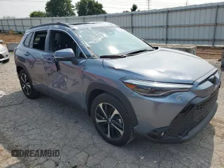 2023 Toyota Corolla Cross Hybrid S with VIN 7MUFBABG6PV014406, listed as a Copart auction lot 59944835 with 8,252 mi miles and Salvage title. Bid and sale history available at DreamBid. Image 4.