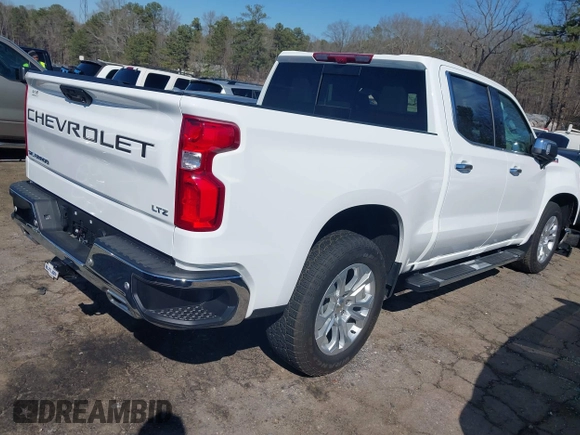2024 Chevrolet Silverado 1500 LTZ with VIN 1GCUDGED1RZ322262, listed as a IAAI auction lot 41690088 with Not Provided miles and . Bid and sale history available at DreamBid. Image 4.