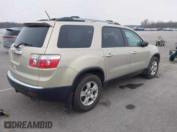 2011 GMC Acadia SLE with VIN 1GKKRPED4BJ317767, listed as a IAAI auction lot 42002521 with 196,405 mi miles. Bid and sale history available at carsss.com. Image 4.