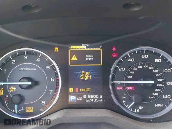 2021 Subaru Ascent Limited with VIN 4S4WMAPD9M3432972, listed as a IAAI auction lot 42272157 with 52,435 mi miles and . Bid and sale history available at DreamBid. Image 7.