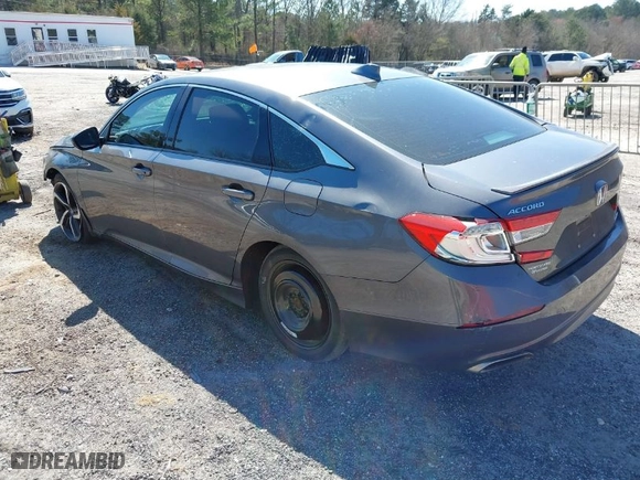 2020 Honda Accord Sedan Sport with VIN 1HGCV1F36LA098196, listed as a IAAI auction lot 41669196 with 82,239 mi miles. Bid and sale history available at carsss.com. Image 3.