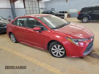 2020 Toyota Corolla LE with VIN 5YFEPRAEXLP103419, listed as a Copart auction lot 46466115 with 0 mi miles and Salvage Title. Bid and sale history available at carsss.com. Image 4.