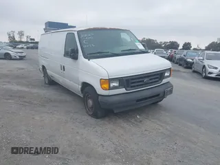 2004 Ford Econoline Cargo with VIN 1FTRE14W94HA16282, listed as a IAAI auction lot 41808947 with Not Provided miles. Bid and sale history available at carsss.com. Image 1.