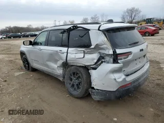 2024 Jeep Grand Cherokee Altitude X with VIN 1C4RJKAGXR8571604, listed as a Copart auction lot 44557025 with 15,943 mi miles and Salvage title. Bid and sale history available at DreamBid. Image 2.
