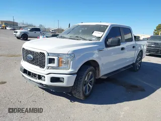 2019 Ford F-150 XL with VIN 1FTEW1EP9KKD25205, listed as a IAAI auction lot 41158627 with 179,259 mi miles and . Bid and sale history available at DreamBid. Image 2.