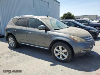 2007 Nissan Murano S with VIN JN8AZ08W47W640002, listed as a Copart auction lot 65936704 with 117,762 mi miles and Salvage Title. Bid and sale history available at carsss.com. Image 4.