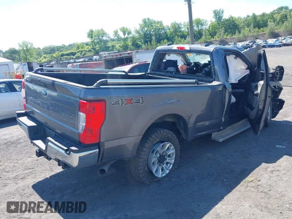 2021 Ford F-250 XL with VIN 1FTBF2B61MEC55902, listed as a IAAI auction lot 42387888 with Not provided miles and . Bid and sale history available at DreamBid. Image 4.