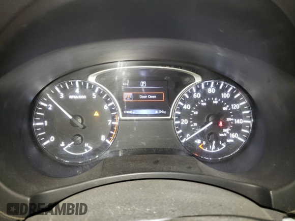 2017 Nissan Altima S with VIN 1N4AL3AP6HN350214, listed as a Copart auction lot 62108535 with 174,680 mi miles and Salvage title. Bid and sale history available at DreamBid. Image 9.