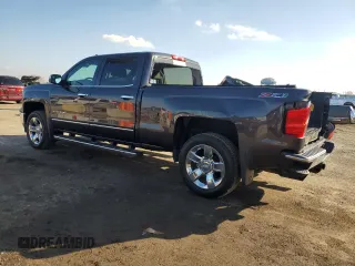 2015 Chevrolet Silverado 1500 LTZ with VIN 3GCUKSEC4FG165614, listed as a Copart auction lot 76800604 with 94,666 mi miles and Salvage Title. Bid and sale history available at DreamBid. Image 2.