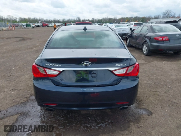 2012 Hyundai Sonata 2.4L Limited PZEV with VIN 5NPEC4AC9CH433143, listed as a IAAI auction lot 42050027 with 87,682 mi miles. Bid and sale history available at carsss.com. Image 16.