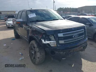2013 Ford F-150 XL with VIN 1FTFW1ET0DFE01438, listed as a IAAI auction lot 41429042 with 183,757 mi miles. Bid and sale history available at carsss.com. Image 1.