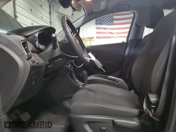 2018 Chevrolet Trax LS with VIN 3GNCJNSBXJL258544, listed as a Copart auction lot 52780835 with 64,881 mi miles and Salvage Title. Bid and sale history available at carsss.com. Image 7.