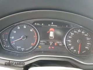 2019 Audi allroad A4 Premium with VIN WA17NAF44KA109911, listed as a Copart auction lot 55655124 with 44,511 mi miles and Salvage Title. Bid and sale history available at DreamBid. Image 9.
