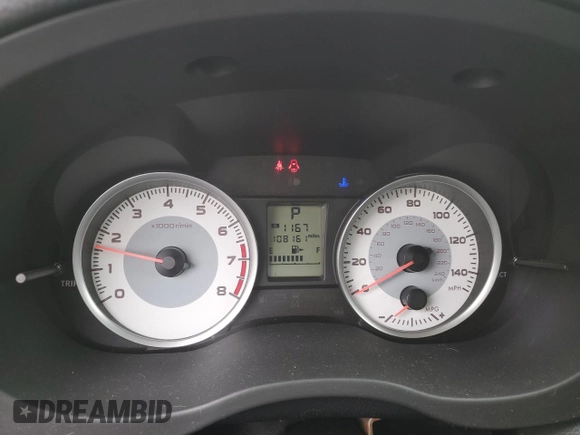 2014 Subaru Impreza Special Sports Premium with VIN JF1GPAL69E8289202, listed as a Copart auction lot 53635015 with 108,161 mi miles and Salvage title. Bid and sale history available at DreamBid. Image 9.